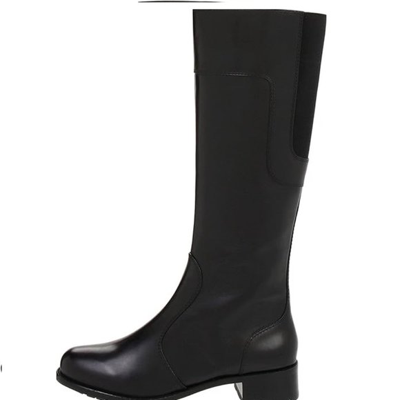 Taryn Rose Leather Riding Boot - Picture 5 of 14